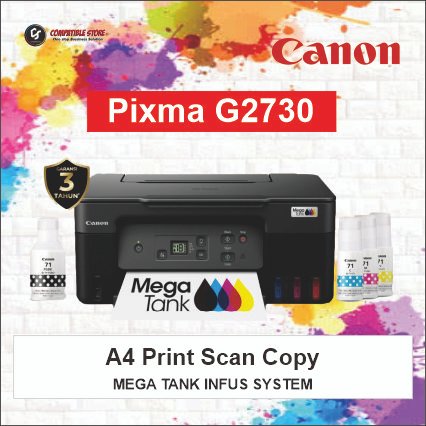 canon g2730 5 Canon Pixma G2730 Printer MegaTank Print Scan Copy Original Garansi Resmi Fungsi Lengkap A4 Infus System